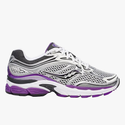 saucony progrid omni 9 silver purple - unisexe